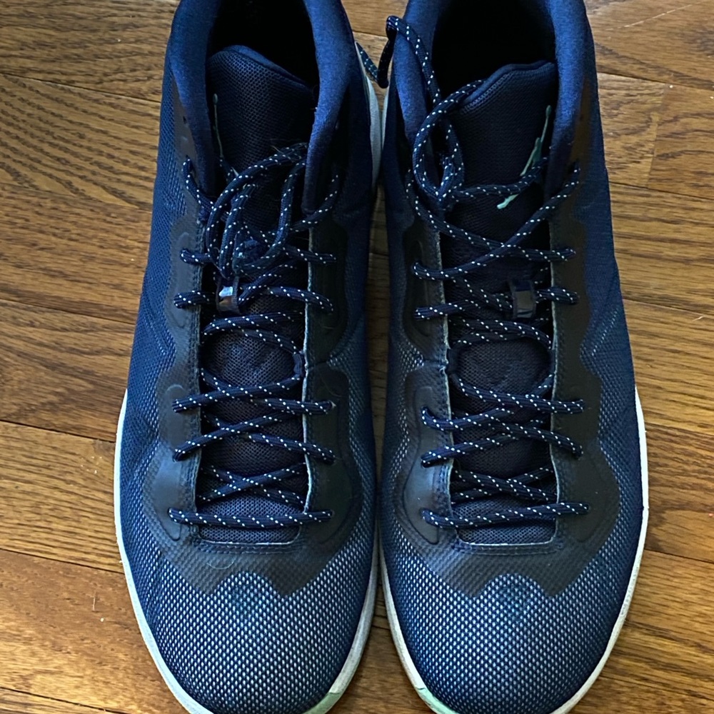 Nike Jordan super fly 4 midnight navy blue ice size 13